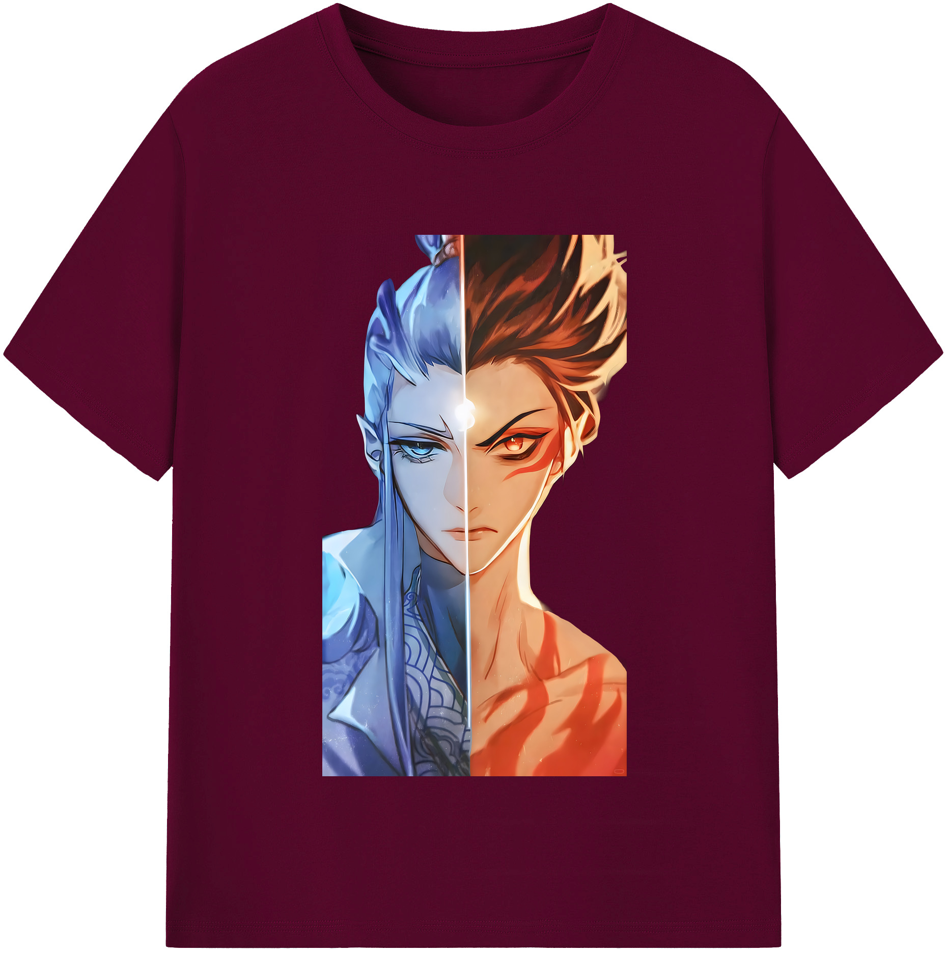 （画像用） Ne Zha 2 ナタ 魔童の大暴れ レディースカジュアルプリントTシャツ（綿100％）